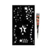 Stars Design Henna Set with Stencil Sheets – Create Stunning Temporary Designs (x7)