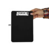Steel Clipboard – Perfect for Field Work with Calligraphy Design