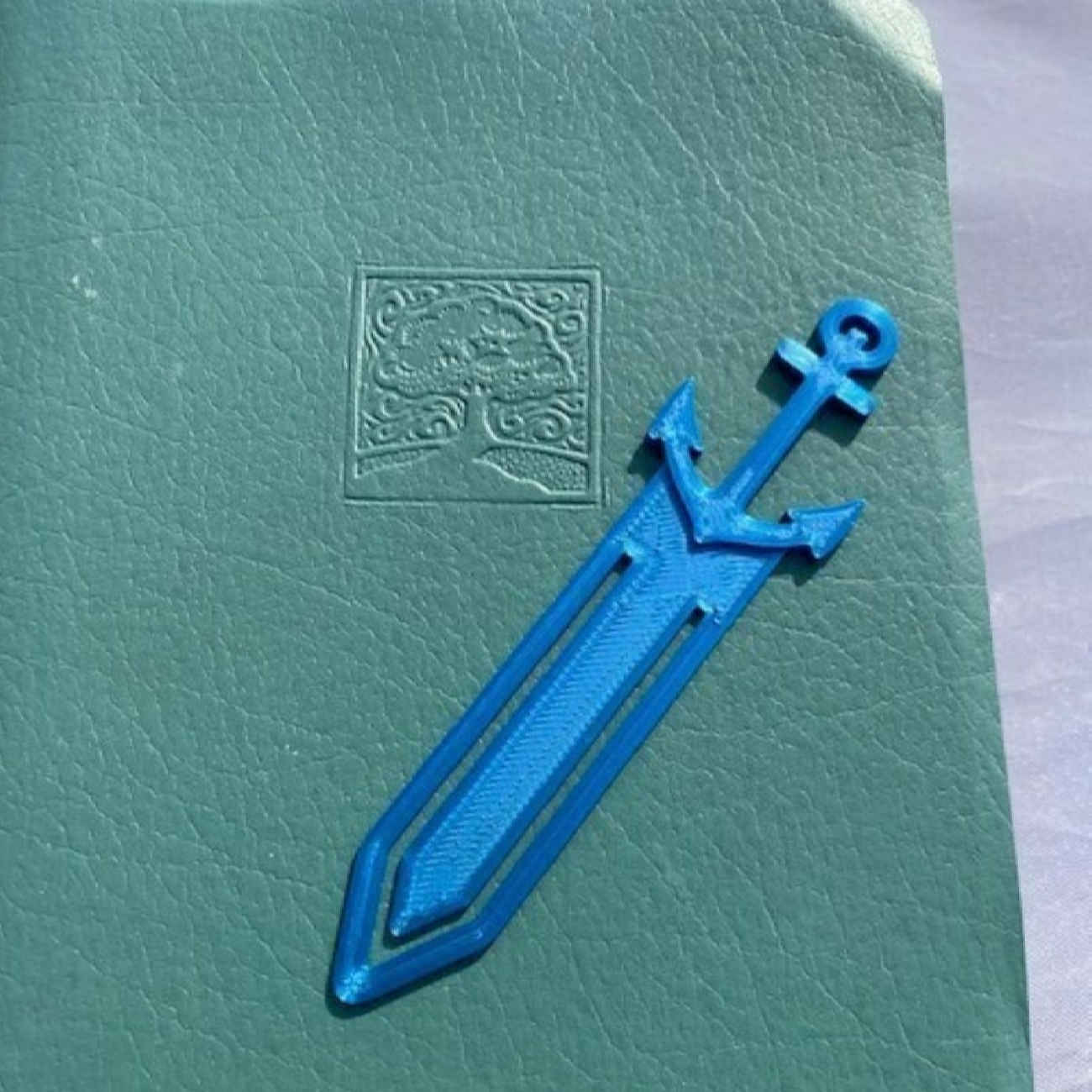 Sword-Shaped Rubber Bookmark Ideal for Readers Pack of 2