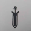 Sword-Shaped Rubber Bookmark Ideal for Readers Pack of 2 (3)