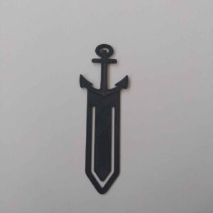 Sword-Shaped Rubber Bookmark Ideal for Readers Pack of 2