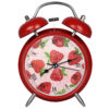 This Strawberry Twin Bell Clock Is Stealing Hearts with Its Sweet Design (1)