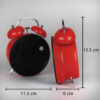 This Strawberry Twin Bell Clock Is Stealing Hearts with Its Sweet Design