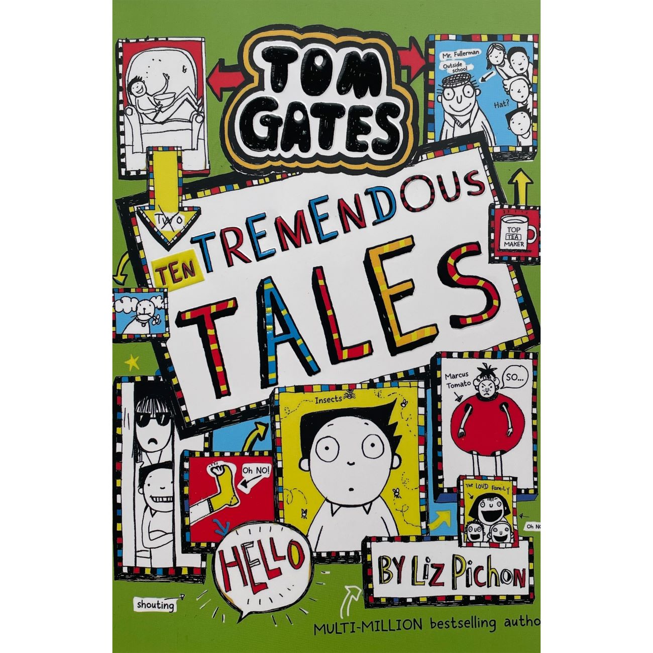 Tom Gates 18-Ten Tremendous Tales by Liz Pichon (English)