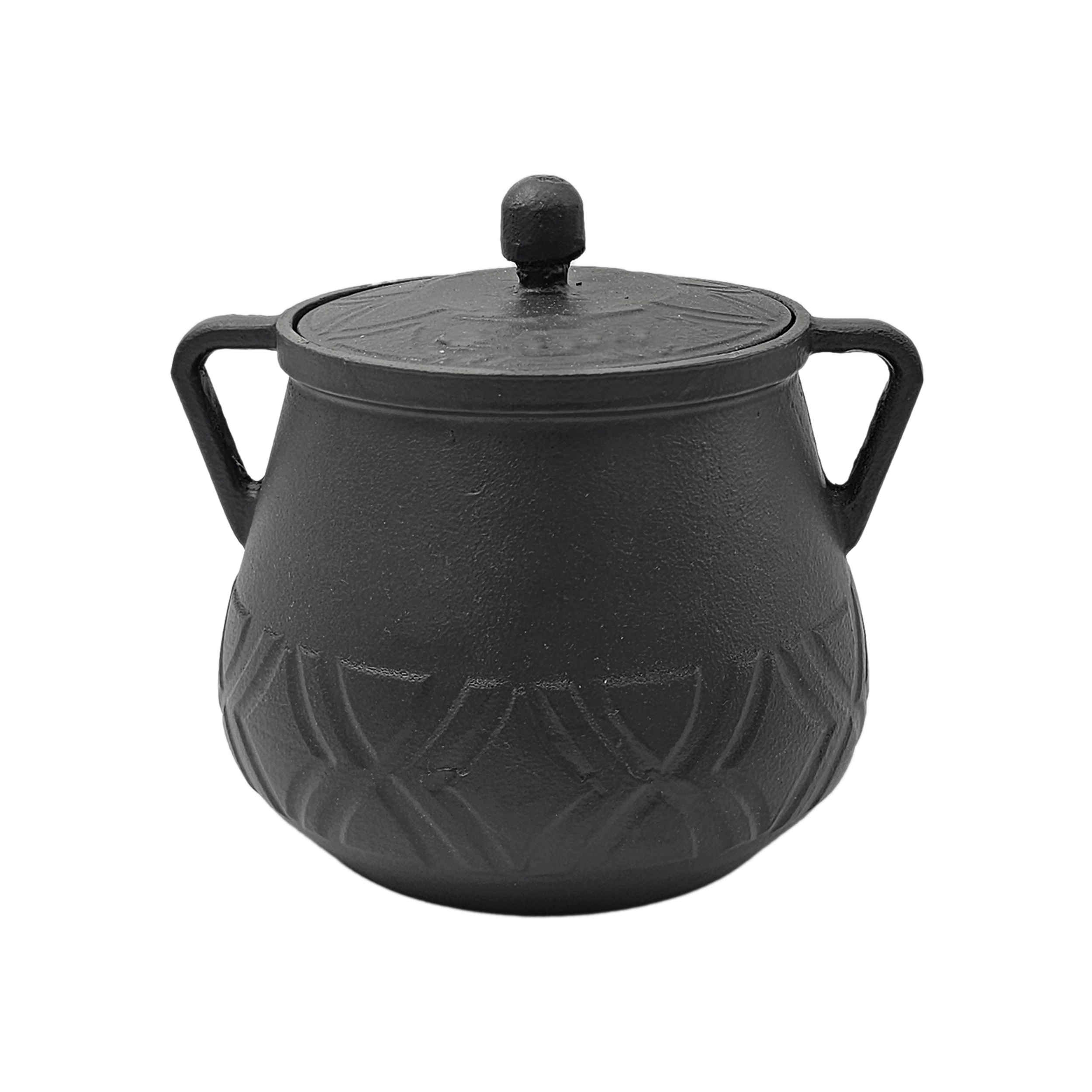 Traditional Cast Iron Persian Dizi Pot with Lid – Perfect for Cooking Abgoosht & Stews
