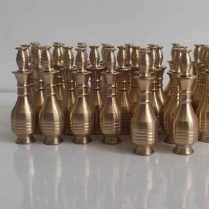 Brass Surma Dani – Durable and Antibacterial Kohl Holder