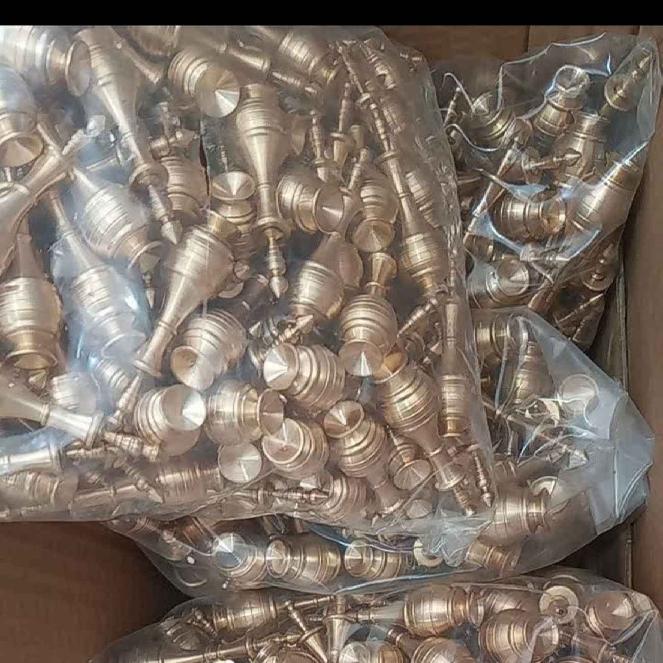 Brass Surma Dani – Durable and Antibacterial Kohl Holder