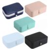 Travel Jewelry Box – Compact Organizer for Rings, Bracelets & Earrings