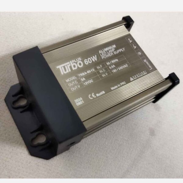 Turbo Plus 60-Watt 12-Volt 5-Amp Switching Power Adapter – Rainproof Waterproof (2)