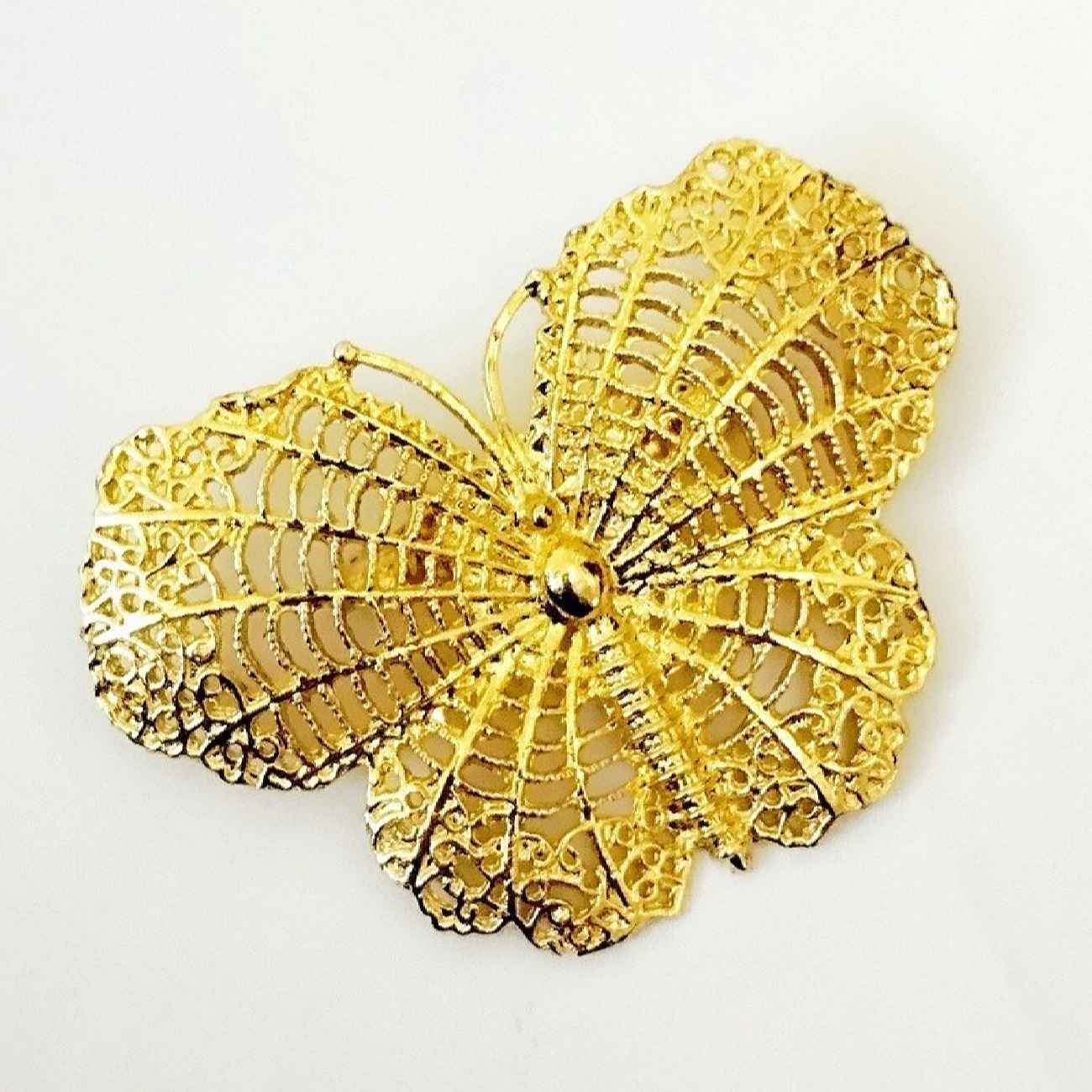 Unique Golden Butterfly Brooch – Timeless Elegance for Everyday Wear