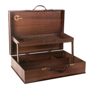 Wooden Pencil Holder Box – Stylish Desk Organizer for Office & School