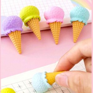 Yummy-Looking Ice Cream Eraser – Don’t Eat It, Erase With It