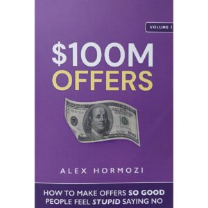 100M Offers Book by Alex Hormozi (English)