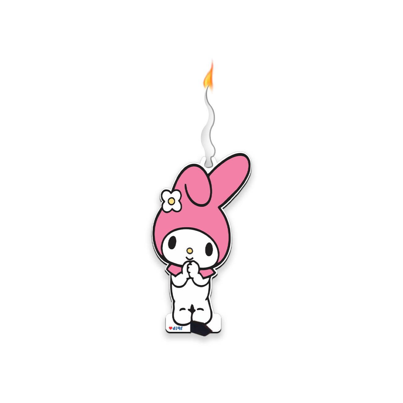 Cute My Melody Birthday Candle – Adorable Sanrio Doll Cake Topper