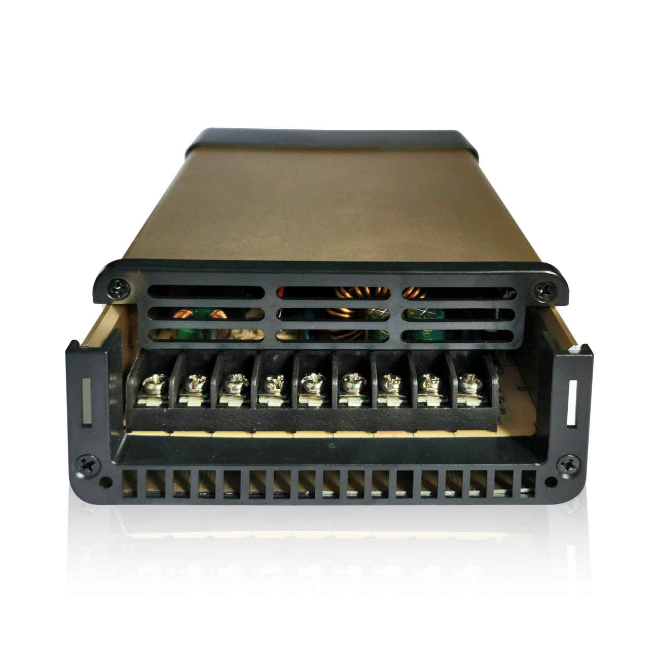 12V 33A Switching Power Supply – Cooled Adapter with Triple Output & Auto Shutdown
