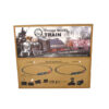 20-Piece Battery-Operated Plastic Train Play set with Tracks – Large Toy Train Set for Kids