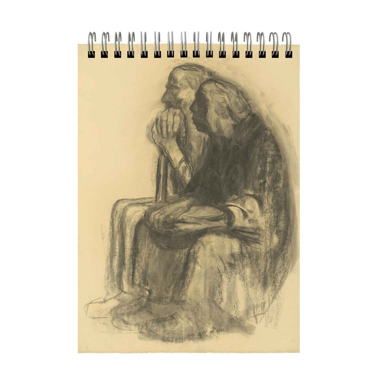 40-Page Sketchbook - Master the Sitting Human Figure with Keth Klovitz Style