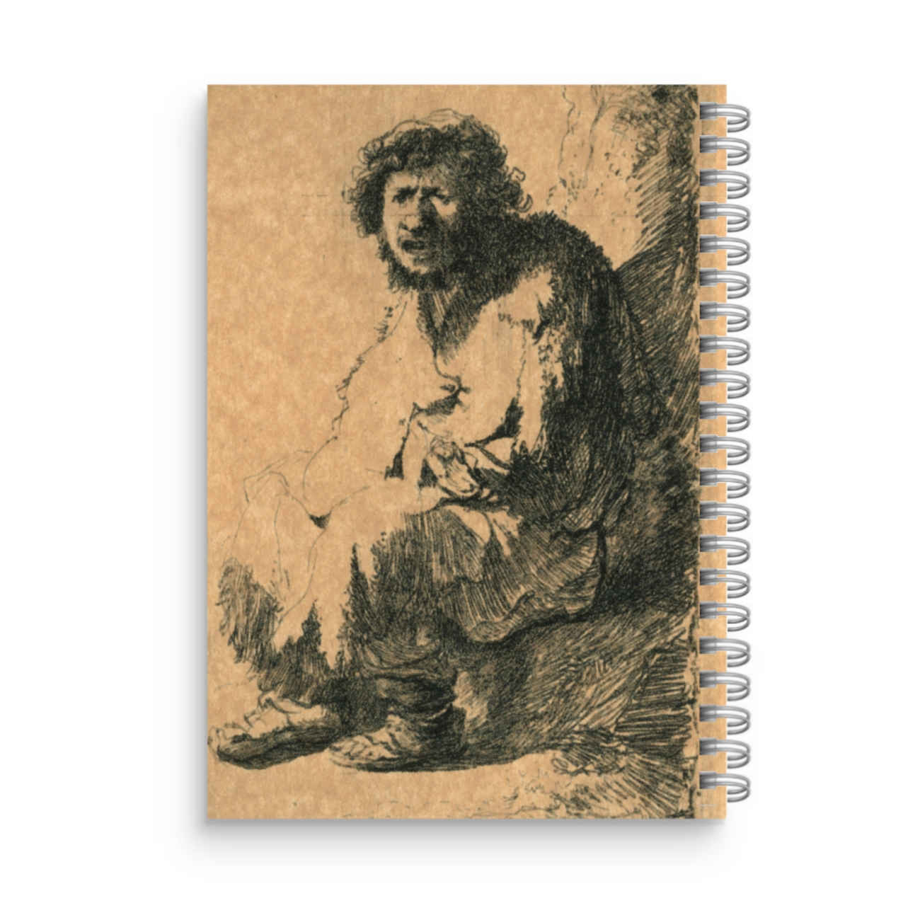 90-Page Rembrandt Design Sketchbook - Crafted for Artists Who Appreciate Timeless Art