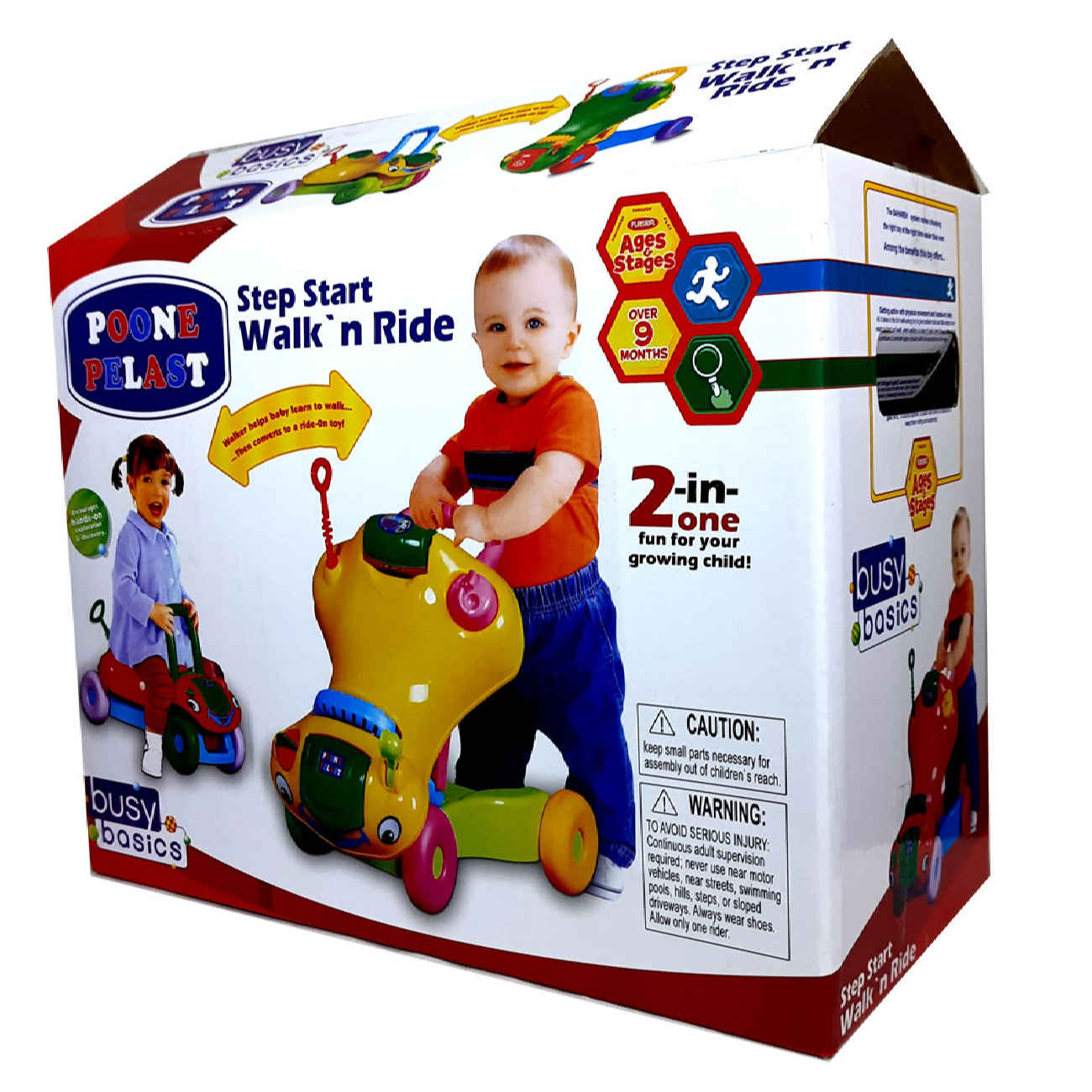 Adjustable Baby Walker for Babies – Encourage Early Walking Safely