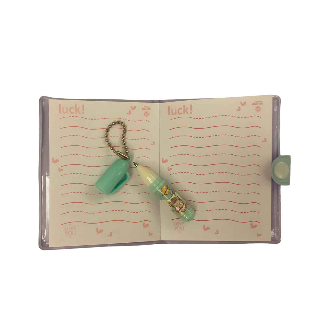 Adorable Astronaut Girl Notebook – Creative Lined Journal with Pen, 40 Sheets