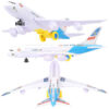 Airbus A390 Light-Up Toy Aircraft – Moves Forward with Auto Direction Change & Engine Noises