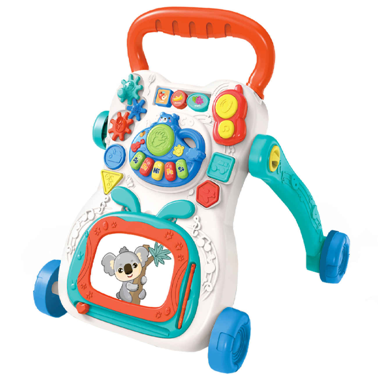 Aiyingle Koala Musical Baby Walker – Friendly & Cute First Steps with Interactive Piano