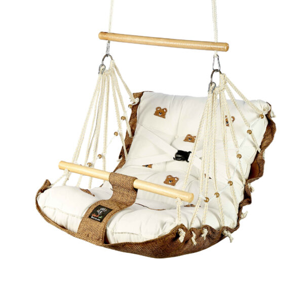 Anil Baby Swing with Teddy Bear Design – Perfect for Playtime and Relaxation (1)