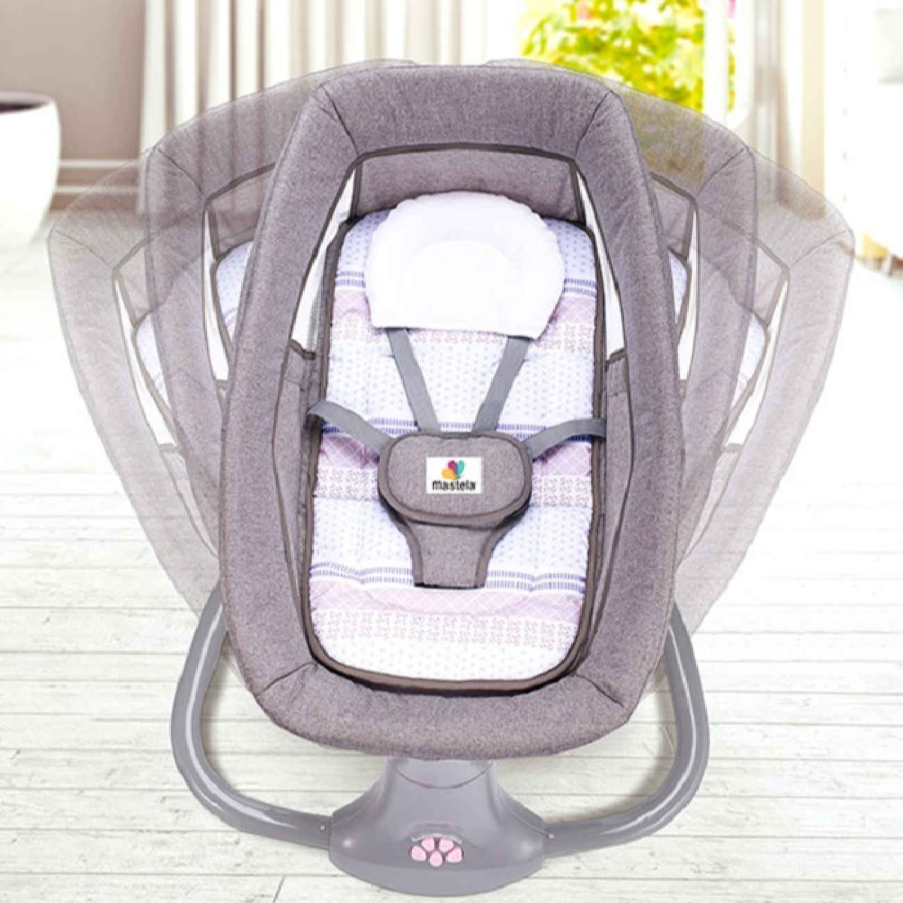 Automatic Baby Cradle – Gentle Rocking for Safe and Peaceful Sleep
