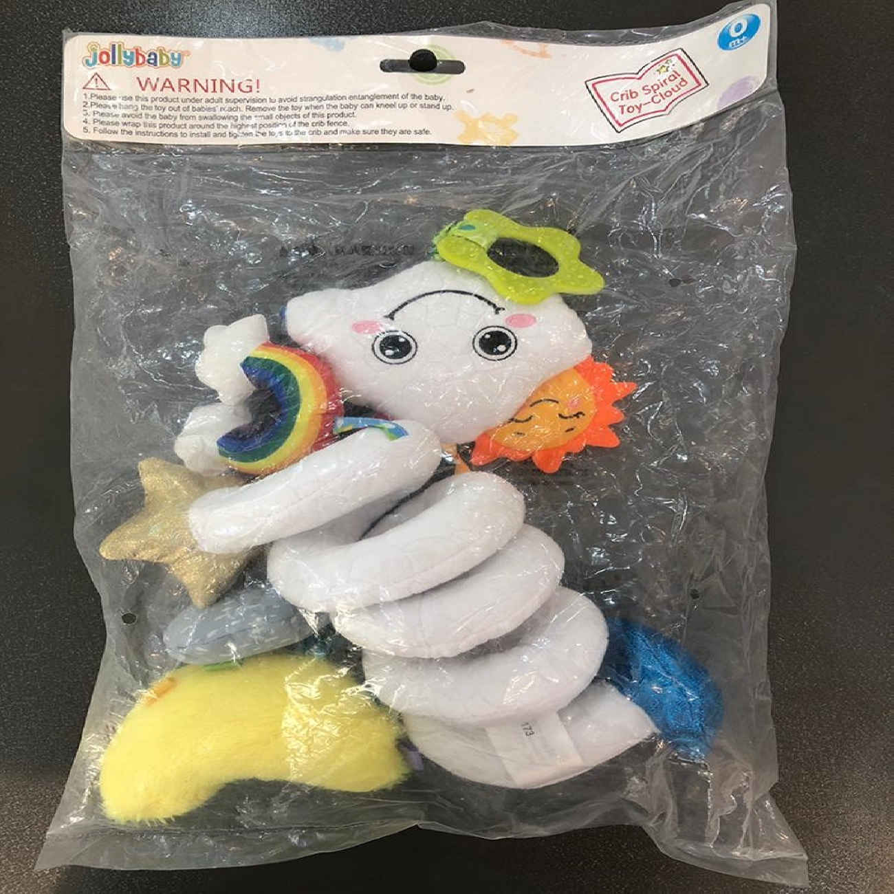 Baby Crib Mobile – Stimulate & Soothe Your Baby with Cloud & Moon Design