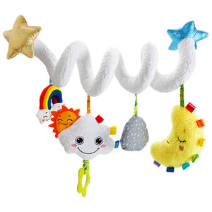 Baby Crib Mobile – Stimulate & Soothe Your Baby with Cloud & Moon Design