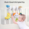 Baby Crib Mobile – Stimulate & Soothe Your Baby with Cloud & Moon Design