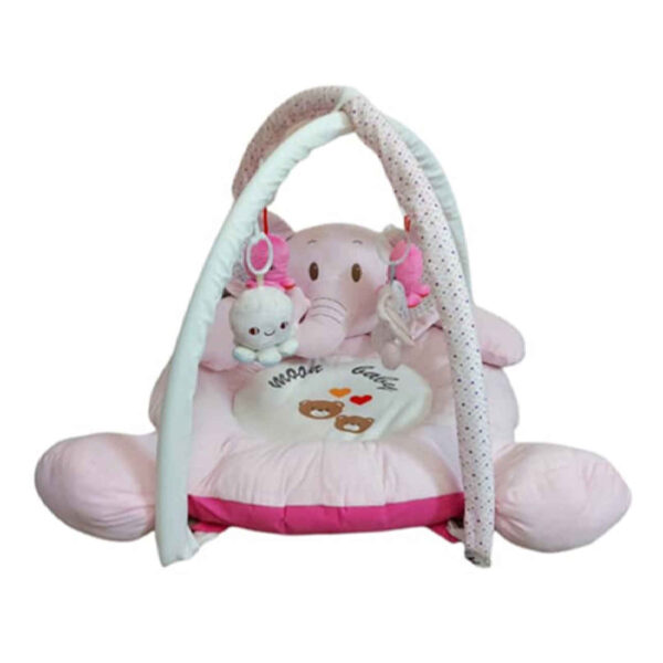 Baby Elephant Play Mat – Cozy Floor Mat for Playtime, Crawling & Bonding (1)