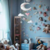 Baby Mobile – Perfect Nursery Decor for Infants with Elephant & Moon Design