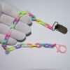 Baby Pacifier Lanyard – Prevents Dropped & Lost Pacifiers with Chain Design