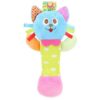 Baby Rattle with Animal Design and Whistle – Colorful & Entertaining