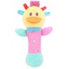 Baby Rattle with Animal Design and Whistle – Colorful & Entertaining