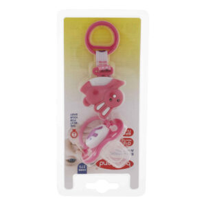 Babyland Elena Model Orthodontic Pacifier with Strap – BPA-Free & Comfortable and Safe