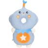 Blue Sea Lion Baby Head Protector Pillow – Adorable Star Pattern with Adjustable Straps (1)
