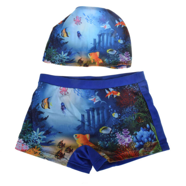 Boys’ Ocean-Themed Swimsuit – Dive into Summer Fun with Style and Comfort (1)