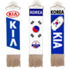 Car Decorative Hanging Ornament, Flag Design, KIA Model, Pack of 3