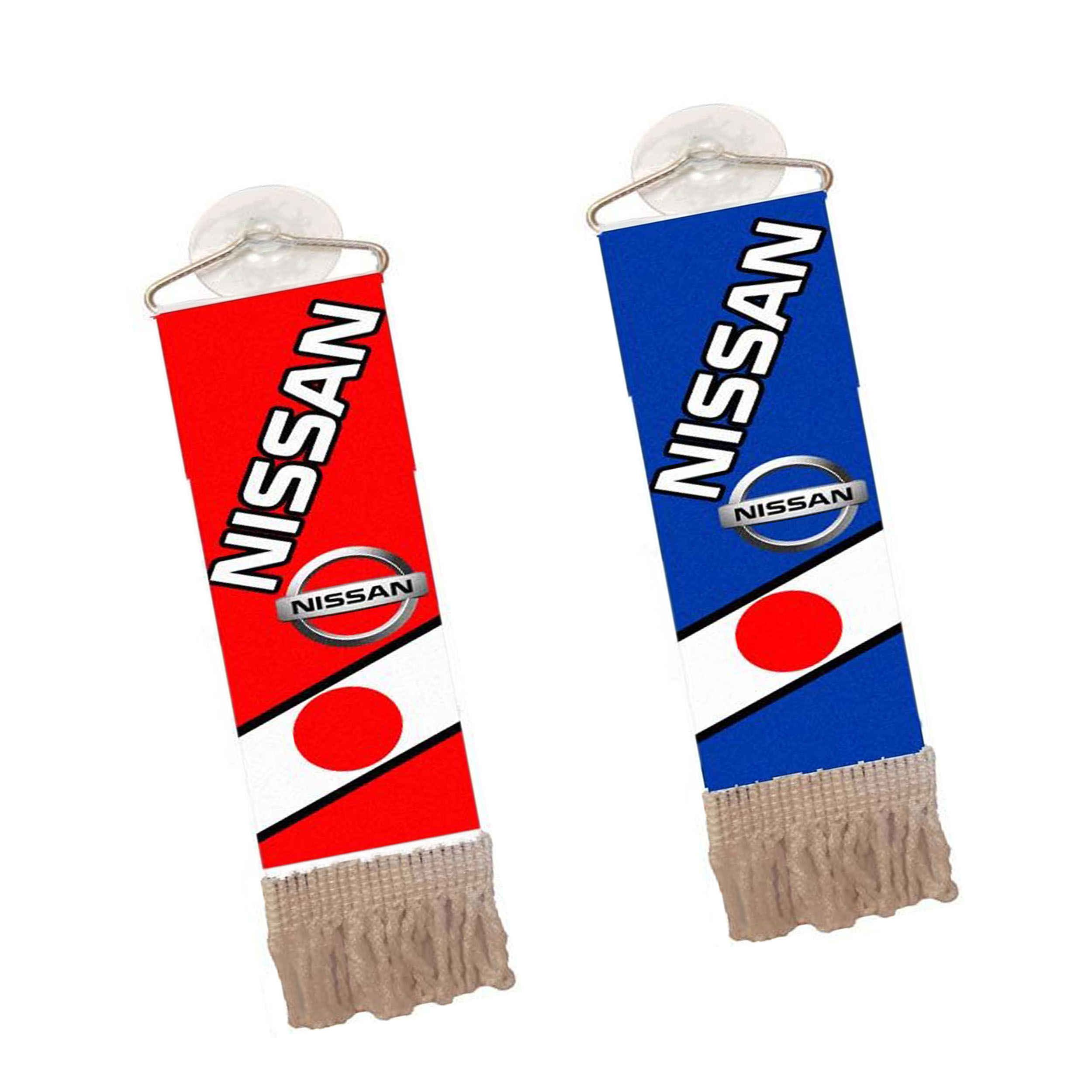 Car Mirror Hanging Flag – Mini Flag Decoration for Rearview Mirror (2x)