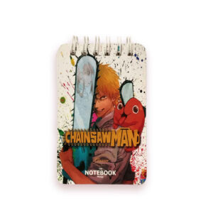 Chainsaw Man Pocket Notebook Anime – 60 Pages