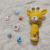 Charming Knitted Giraffe Baby Rattle – Safe, Soft & Cuddly Perfect for Infants
