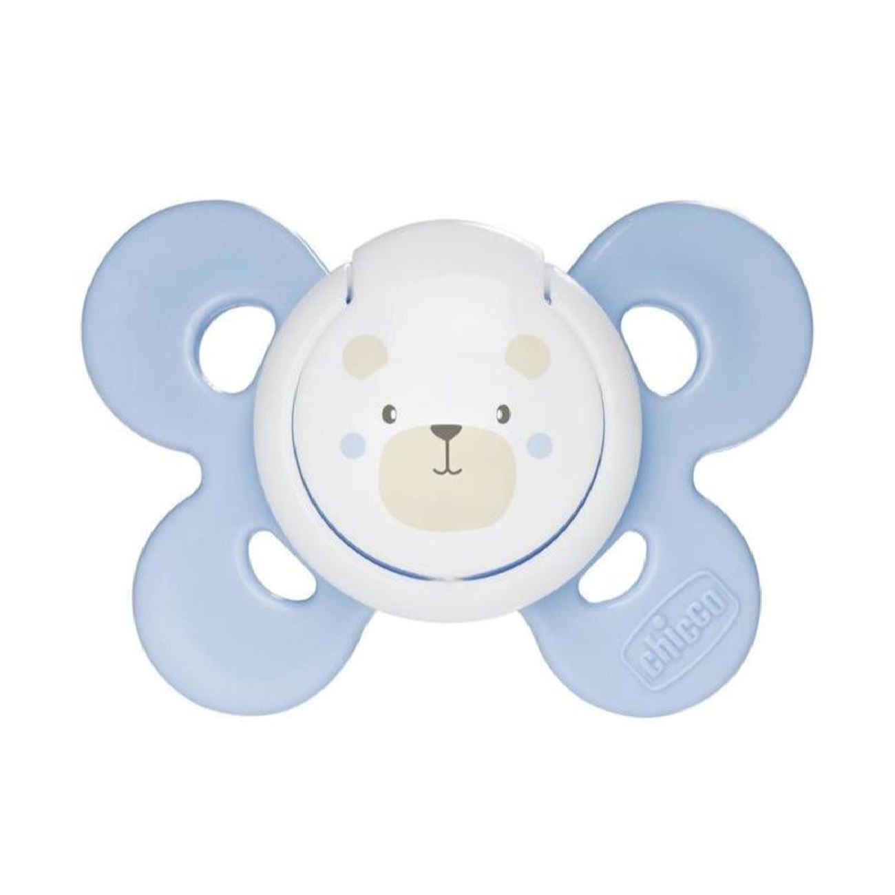 Chicco Bear & Butterfly Orthodontic Pacifier – Cute & Soft Silicone for Babies