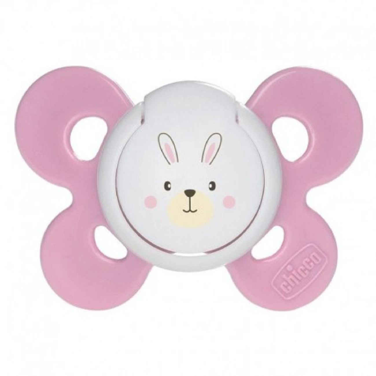 Chicco Bear & Butterfly Orthodontic Pacifier – Cute & Soft Silicone for Babies