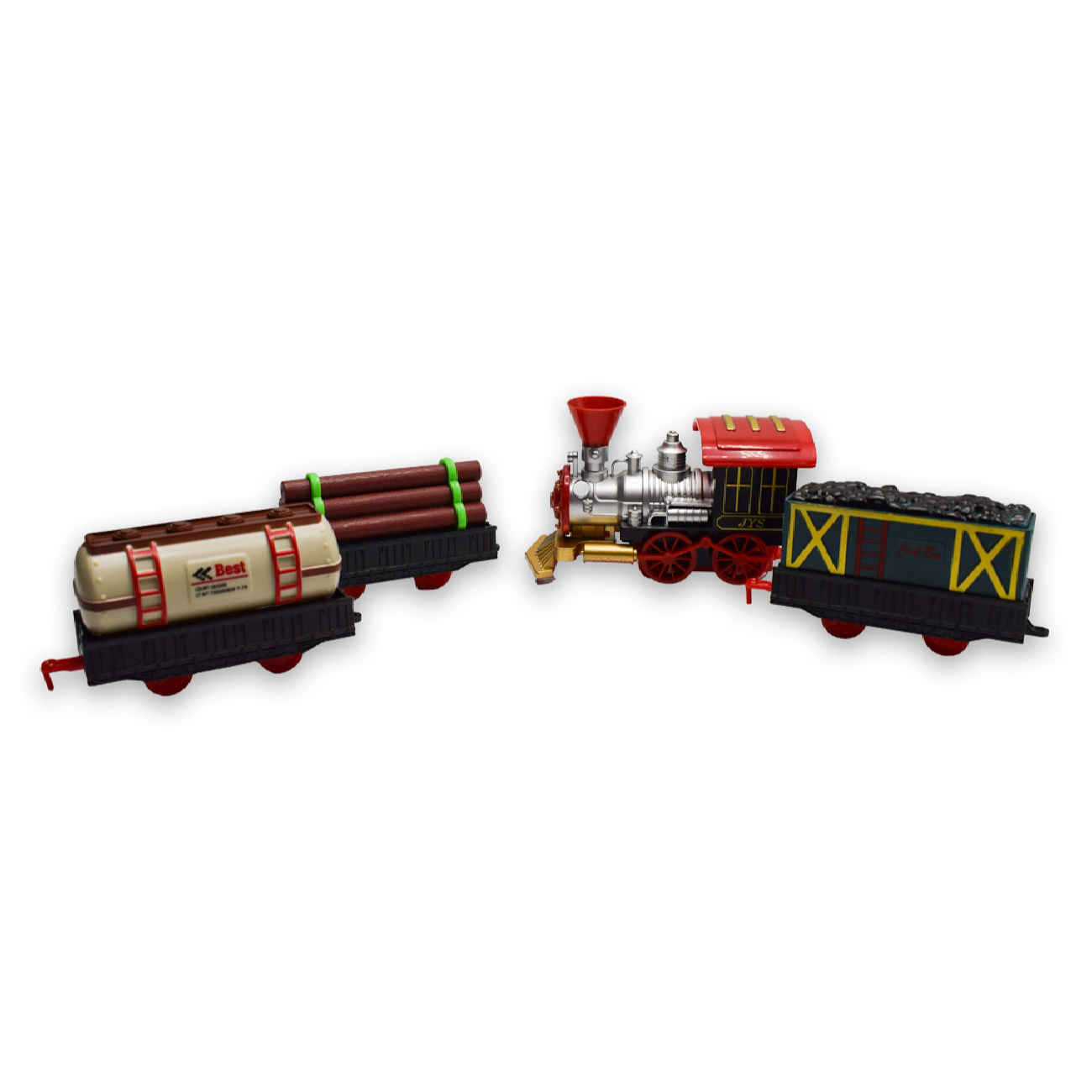 Classic Toy Train with Tracks – Detailed, Durable, Timeless, Perfect for Kids’ Play