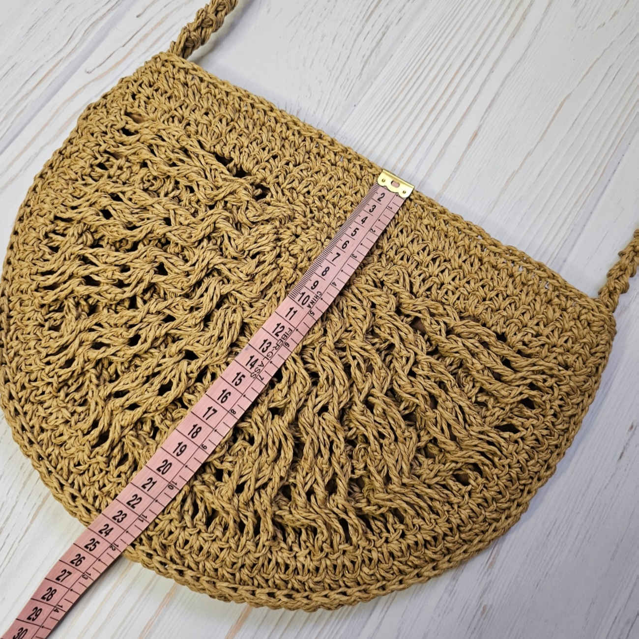 Handwoven Raffia Oversized Beach Bag – Stylish & Spacious Tote for Summer