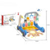 Cozy Brown Bear Baby Play Mat – Soft & Interactive Activity Gym