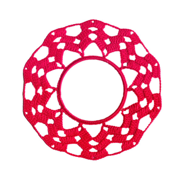 Crochet Wall Decor – Cozy Farmhouse Wall Accent Suitable for Small Spaces (3)