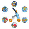 Cute Animal Themed Baby Walker – Interactive Educational Toy with Music & Learning Activities